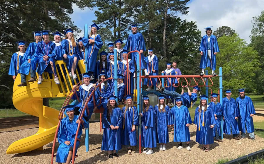 Students and learning environment representing education